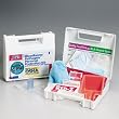 25 piece Bloodborne pathogen/personal protection kit with Microshield&laquo; CPR faceshield- plastic case- 1 ea. At Home Emergency
