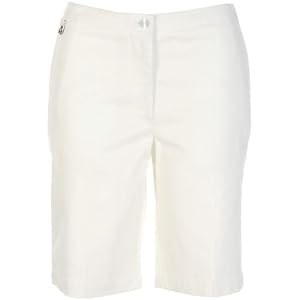 Misses Liz Golf Bermuda Shorts with Attached Ball Marker