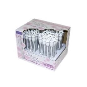 Wedding Bubble Wands 48 pack