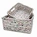 Neu Home Recycled Newspaper Baskets (Set of 2) 2 ea