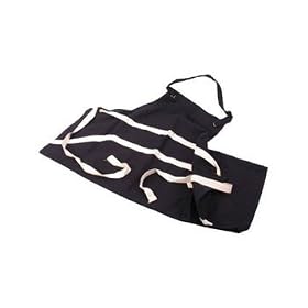 Le Creuset Chef''s Apron Black / Cream