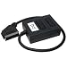 Scart Splitter 2 Way - Premium Quality / 21-pin Scart (Fully Wired) / Male to 2 x Female / Audio / Video / Adapter / Multiplier