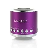 Buy (PURPLE) KD-MN02 Portable Mini Music SD USB Speaker FM for PC Mobile Phone MP3...