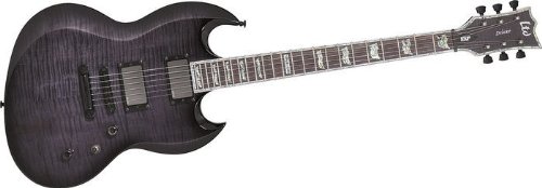 ESP LTD Deluxe Viper 1000 Electric Guitar See-Thru Black