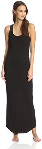 Skin Women's Long City Gown, Black, M (2)