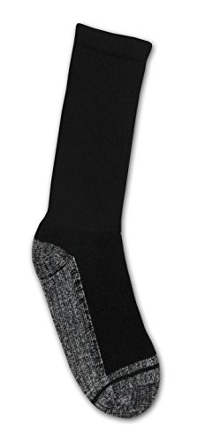 Loose Fit Stays Up Men's and Women's Crew Socks 3 Pack Made in USA!