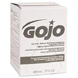 GoJo #9212-12 800ML Clear Amber Soap