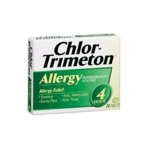 Chlor-Trimeton Allergy, 4 Hour, 24 tablets