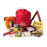 EMERGENCY ROAD WARRIOR KIT IN BACKPACK