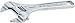 Channellock 806SW Xtra Slim Jaw 6-Inch Adjustable Wrench | 0.94-Inch Jaw Opening | Precise Jaw Design Grip in Tight Spaces | Measurement Scales for Easy Sizing of Diameters, 6-Inch Extra Slim Jaw