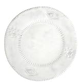 Vietri Incanto Emblem Dinner Plate