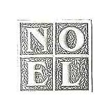 Noel Embossed Sticker Seals