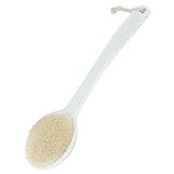 Kingsley Natural Bristle Bath And Shower Brush White