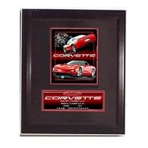Red Corvette Stat Frame