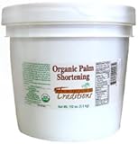 Tropical Traditions Organic Palm Shortening - 112 oz. (1 Gallon)