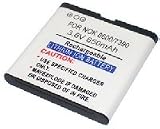 Lithium Battery For Nokia 7390, 6500 slide, 8600 Luna