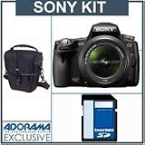 Sony SLT-A33L Translucent Mirror a33 DSLR Camera Kit,with 18-55mm Zoom Lens, 8GB SD Memory Card, Camera Case,