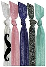 My Mustache Made Me Do It - 5 Pc. Hair Tie Set