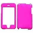 Fits Apple iPod Touch iTouch 2nd Generation Snap on Protector Faceplate Cover Housing Hard Case - Solid Hot Pink