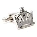 Los Angeles Kings Cufflinks - NHL Hockey Sports Themed Formal Wear