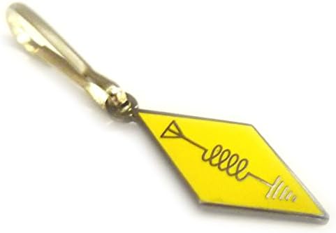 HAM Amateur Radio CB International Logo Jacket Backpack ZIPPER PULL CLIP