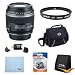 Canon EF-S 60mm f/2.8 Macro USM Digital SLR Lens for EOS Digital SLR Cameras w/ 52mm Multicoated UV Protective Filter, Deluxe Bag, Lens Cap Keeper, Microfiber Cleaning Cloth, Tri-fold Memory Card Wallet, USB 2.0 Card Reader