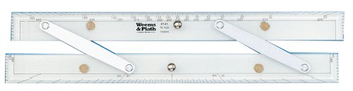 SportingGoods: Weems & Plath Marine Navigation Parallel Ruler  Aluminum Arms, 15 Inch 