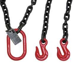 Dayton 2UKE4 Chain Sling, DOG, 12, 300 Lb, 3/8 In, 5 Ft L