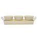 Kitchen & Housewares : Cream Enamel Planters on a Tray
