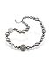 AZ Collection Swarovski Crystal Mirror Polished Ball Necklace