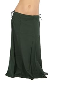 Dress Like A Pirate Brand Modern take on a Medieval Kirtle Skirt (3XL, Dark Green)