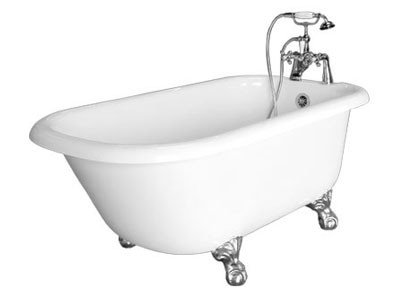 Buy Leg Tub by American Bath Factory - P1-TE-RH in Chrome (Trinity Showers, Plumbing, Bathtubs Showers & Saunas, Showers, Modules & Installation Kits)