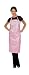 Betty Dain Courageous Pink Stylist Apron with Zippered Pockets, Pink (Pack of 2)