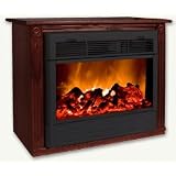 Heat Surge Fireplace with Amish Made Mantle Cherry