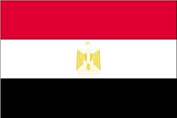 Annin Nylon Egypt Flag, 3-Foot by 5-Foot