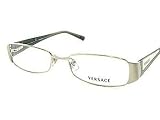 New Versace 1084 1000 Grey Optical Frame Eyeglasses 50-17-135