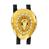 Fancy Cowboy Hat Bolo Tie with Austrian Crystals Hatband, Choice of Colors: Gold or Silver by var goTwisterProductImageStrings = new Object();goTwisterProductImageStrings['prodImageNotAvailTextNoColor'] = 