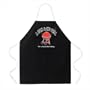 A Man and His Grill Men's Apron, Black