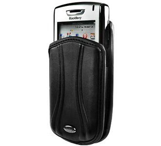 BlackBerry 8800 Pantum Vertical Pouch Case (Black)