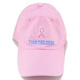 Find The Cure - Cancer Support Pink Baseball Cap