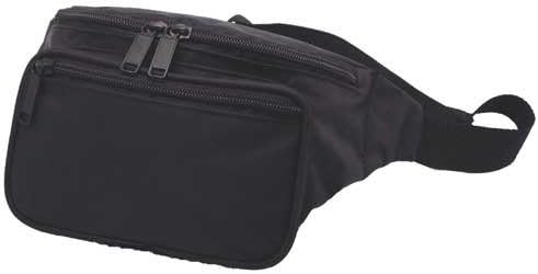 3 Zippered Compartments/Classic Fanny Pack / Hip Pack