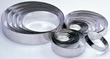 Fat Daddio's Stainless Steel Round Cake and Pastry Ring, 8 Inch x 2 Inch