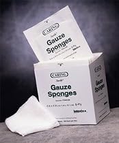 ^Caring Sterile Gauze Sponges - Sterile 2's - 4" x 4", 8-ply Min.Order is 1 BX ( 50 Each / box; 50 Pack / box; )
