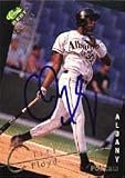 Cliff Floyd, Albany Polecats - Expos Affiliate, 1993 Classic Best Gold Autographed Card