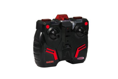 Imagen 7 de Jamara 30340 Haribo® - Mini-helicóptero radio control con luz (control remoto con 3 canales, cargador integrado) [importado de Alemania]
