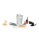 Bachmann Trains Cats with Garbage Can