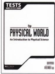 Physical World - Test for 1 Student