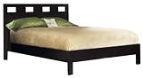 Modus Furniture Nevis California King Size Riva Platform Bed, Espresso
