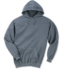 Adult Garment Dyed Hooded Fleece Sweatshirt