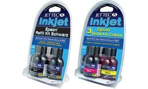 Epson 5 colour photo Refill Kit, magenta, cyan, yellow, photo cyan, photo magenta 5 x 30ml
